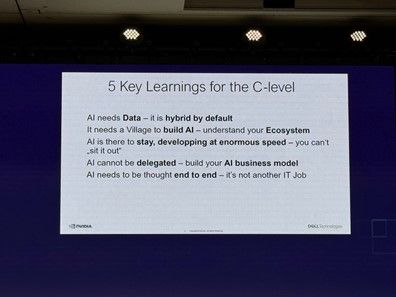 Key Learnings for the C-Level